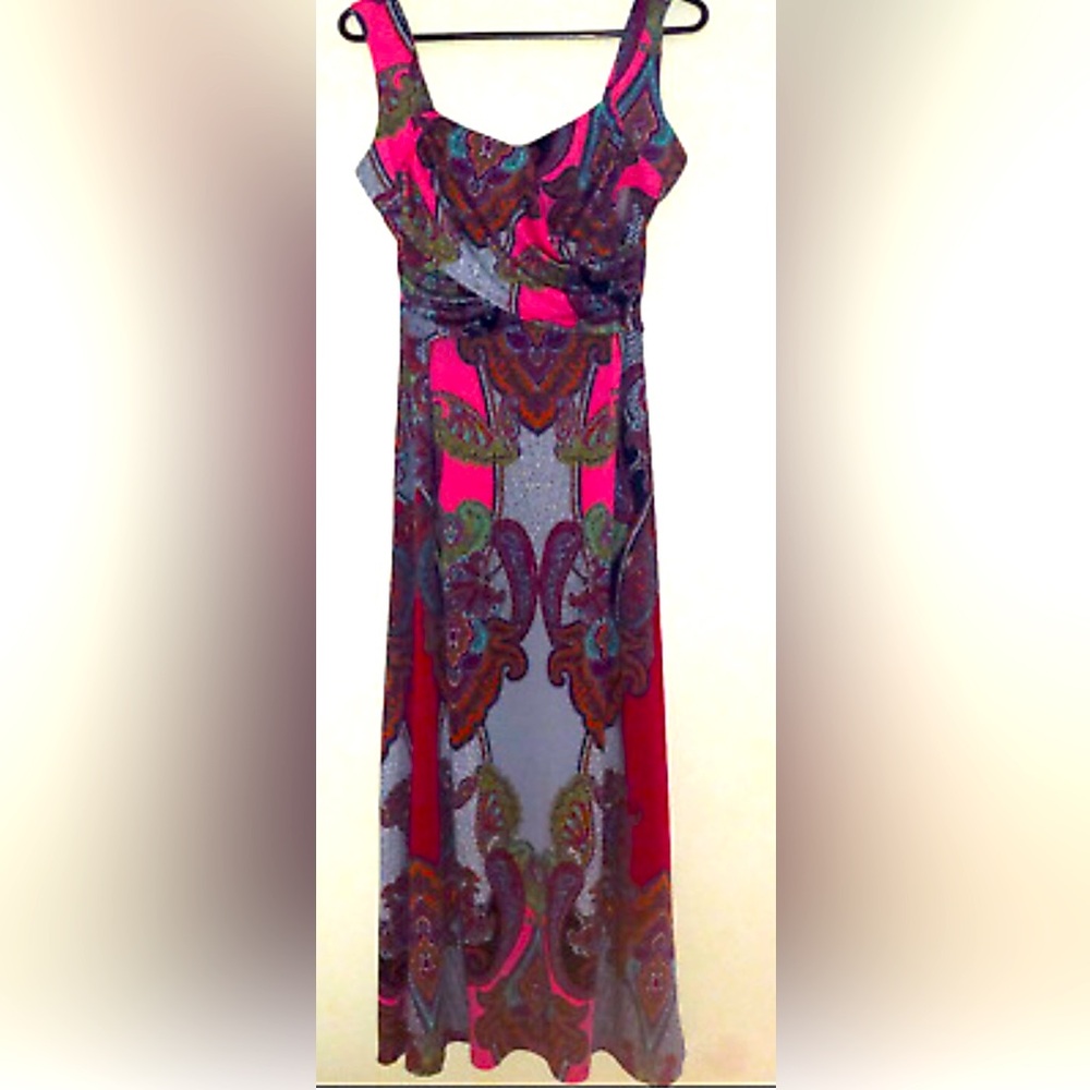 ♥️ Venus fashion Women's Summer Floral Print Flowy Maxi Boho Bohemian Dress ♥️